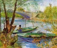 Gogh, Vincent van - Fishing in the Spring - Pont de Clichy